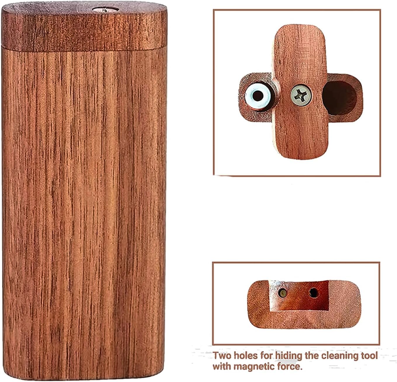 3PCS Storage Box with Metal Pipe-Handmade Storage Case, Compact Decorative Box for Home & Travel.