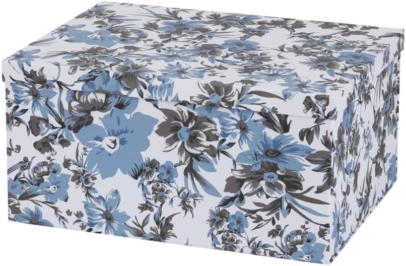 1 Pack Decorative Box 13x9x6 Inch Decorative Storage Boxes with Lids for Home Decor Memory Box for Keepsakes Keepsake Box Large Gift Boxes with Lid
