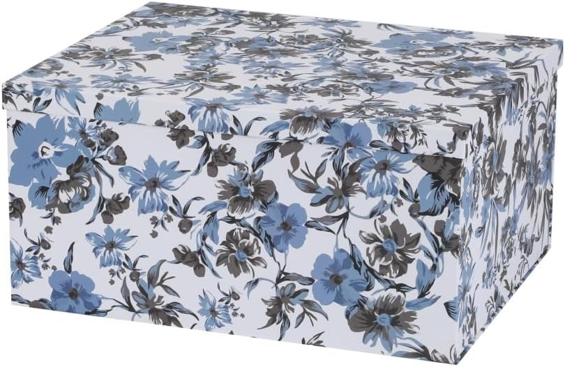 1 Pack Decorative Box 13x9x6 Inch Decorative Storage Boxes with Lids for Home Decor Memory Box for Keepsakes Keepsake Box Large Gift Boxes with Lid