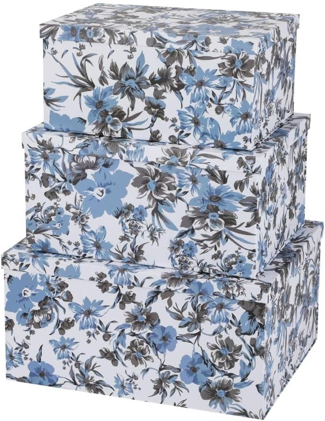 1 Pack Decorative Box 13x9x6 Inch Decorative Storage Boxes with Lids for Home Decor Memory Box for Keepsakes Keepsake Box Large Gift Boxes with Lid